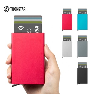 TILONSTAR TVC400 Travel Slimline Pop up Card Holder RFID Blocking Bank Credit Card Holders for Business - Product Image 5