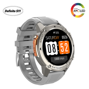 นาฬิกา Definite M11-DM56 กันน้ำ 5ATM สำหรับดำน้ำ หน้าจอ AMOLED 1.43 นิ้ว ATS3085L รองรับโหมดกีฬามากกว่า 170 โหมด GPS ความถี่คู่ L1+L5 รองรับโลโก้แบบกำหนดเอง - Product Image 4