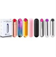 G-Punkt Bullet Vibrator Nippel Klitoris Stimulator USB Aufladbar 100% Wasserdicht Silikon für Reisen