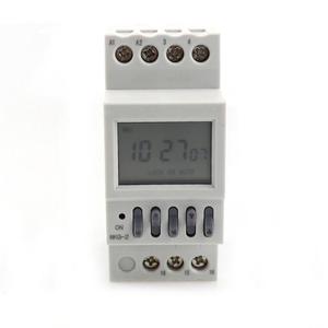 Minuterie numérique pour vélo de route, 1S NKG-2, réglable en une seconde, minuterie, RAIL DIN 1s-198h, contrôleur de lampe de rue, de 16 groupes - Product Image 1