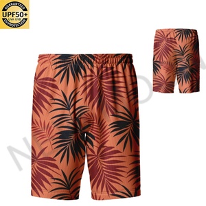 Custom Men's Jogging Shorts Casual Fitness Men's Swimming Running Shorts Polyester Beach Shorts - Product Image 5