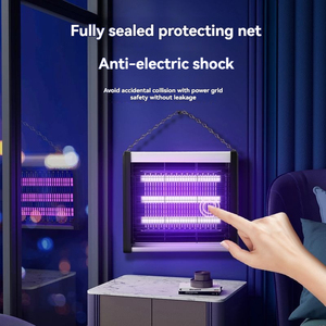 Lámpara Antimosquitos <span class=keywords><strong>Lidian</strong></span>, Mata Moscas, Trampa Eléctrica para Mosquitos, Asesino de Insectos, Luz de Succión con Descarga Eléctrica Comercial - Product Image 1