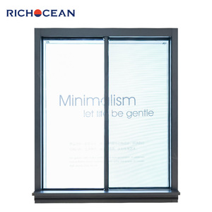 Fenêtres coulissantes en verre trempé coupe-vent RICHOCEAN, usine de Foshan, en aluminium, pour la maison - Product Image 5