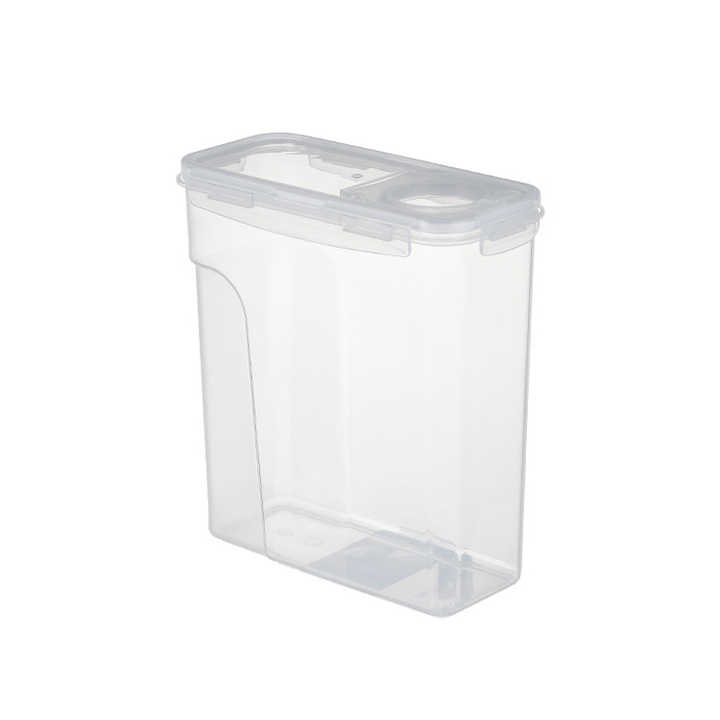 携帯用BPAフリー透明プラスチックPP製気密乾燥食品保存容器 長方形