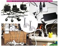 Kit d'assortiment de quincaillerie murale DIY 780 pièces : Vis, chevilles, clous, crochets, attaches, serre-câbles – Ensemble personnalisé avec support