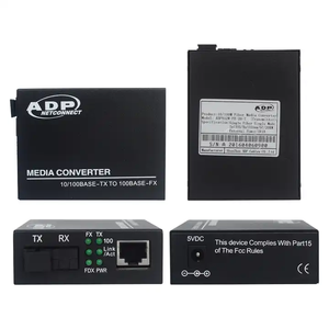 FTTH sợi Quang Phương tiện truyền thông chuyển đổi 25km duy nhất chế độ/đa chế độ PoE sợi quang thu phát 100Mbps RJ45 để FC/ST/SC/LC kết nối - Product Image 3