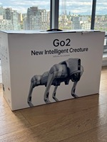 Hochleistungs-Roboterhund Unitree GO2 PRO/Verkörperte KI/LiDAR & 4G GPS ermöglichen autonome Navigation