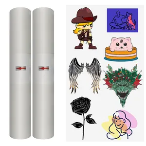 L1800 Printer 30cm 60cm A3 A4 DTG Heat Transfer Double Site Coated Hot Peel PET DTF Film FOR DTF PRINT
