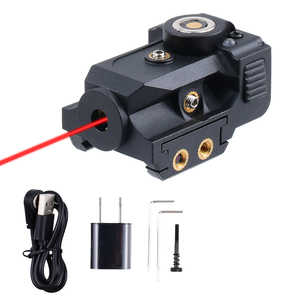 Lunette <span class=keywords><strong>de</strong></span> visée tactique compacte LAMBUL avec laser rouge magnétique rechargeable, faisceau vert, pour G43X <span class=keywords><strong>MOS</strong></span> G19, montage 20 mm - Product Image 2