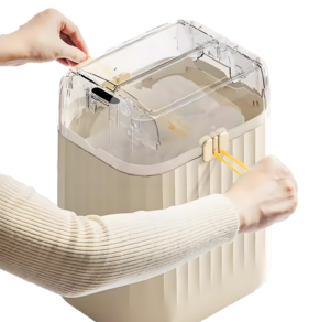 <span class=keywords><strong>Cubo</strong></span> de <span class=keywords><strong>Basura</strong></span> Inteligente con Sensor Automático, <span class=keywords><strong>Apertura</strong></span> de Puertas Automáticas, Impermeable IPX4, Cierre Automático con Cordón, <span class=keywords><strong>Cubo</strong></span> de <span class=keywords><strong>Basura</strong></span> de Plástico Inteligente para Cocina y Dormitorio - Product Image 1