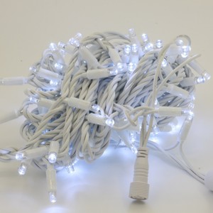 Cadena de luces LED de alambre de goma de 10M IP65 impermeable 220V luces de Navidad para exteriores mercado de la UE Navidad - Product Image 5