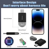 Boîte intelligente Phoebus Link pour CarPlay portable, adaptateur sans fil pour voiture, dongle Android Auto, USB Type-C, garantie 1 an