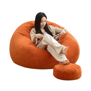 Lazy <strong>Bean</strong> <strong>Bag</strong> Sofa for Bedroom, Tatami, Balcony, and Windowsill - Comfortable <strong>Sitting</strong> Furniture for Small Spaces - Product Image 5