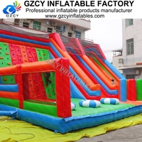 Offre Spéciale Gonflable De BÂCHE De PVC DE Parc de Trampoline Aire De Jeux Gonflable Pour La coutume