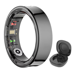 Anillo Inteligente R09, Resistente al Agua, <span class=keywords><strong>para</strong></span> Monitoreo <span class=keywords><strong>de</strong></span> Salud y Ejercicio, Frecuencia Cardíaca, Oxígeno en Sangre, Sueño, <span class=keywords><strong>para</strong></span> Hombres y Mujeres - Product Image 5