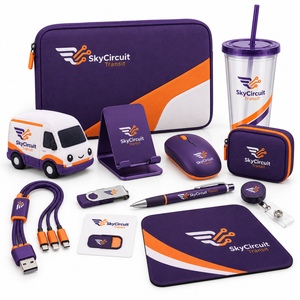Mug émaillé modèle Van, Trousse de toilette, Étiquette de bagage, Boîte à bento, Ensemble de couverts, Logo personnalisé, Cadeaux clients pour les clients des entreprises de logistique - Product Image 1