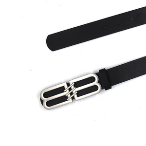 Nouvelle <span class=keywords><strong>ceinture</strong></span> en cuir PU avec boucle double <span class=keywords><strong>B</strong></span> - Product Image 6