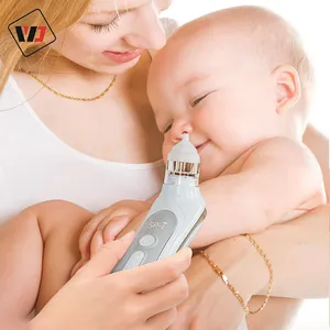 wholesale prevent backflow snot private label baby nasal aspirator newbor care safety vacuum silicone electric nasal aspirator