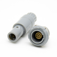 Fabrica Redels Serie 10 Pin Push Pull Conectores de cable circular médico