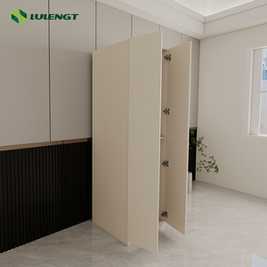 Hellbeiger Modularer Doppeltür-Kleiderschrank 600mm Tiefe 2000-2200mm Höhe 600-900mm Breite Schlafzimmer-Aufbewahrungsschrank - Product Image 3