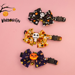 <span class=keywords><strong>Collar</strong></span> de gato con pajarita para Halloween, <span class=keywords><strong>collar</strong></span> con hebilla de seguridad para perros y gatos pequeños, <span class=keywords><strong>collar</strong></span> ajustable decorativo, estilo calabaza, <span class=keywords><strong>Collar</strong></span> de Mascota de dibujos animados - Product Image 4