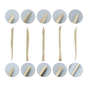 Xinbowen pâte à bois 10 pièces de haute qualité, outils en argile polymère douce, poterie, ensemble d'outils de modelage pour les enfants - Product Image 4