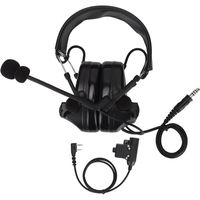 Casque de communication acoustique tactique avec réduction de bruit électronique pour radio DMR PD700 PD700G