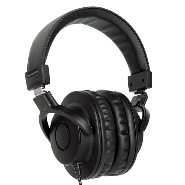 Audfine DH3000 Studio Monitoring Headphones, DJ Headphones Suitable for Recording, Mixing Consoles, Amplifiers, and Podcasting