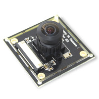Taidacent OV5647 Modul Kamera Web Keamanan, Kamera Web Sudut Lebar 160 Derajat 5MP 1080P Raspberry PI 3B +/3B/2B/ZERO/W