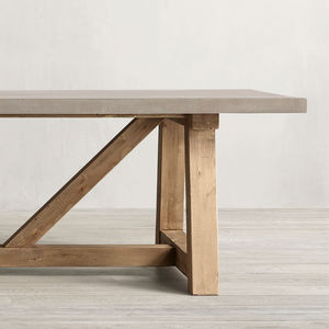 Meados Do Século Mesa De Jantar De Madeira Cozinha Mesas De Madeira 12 cadeiras Vintage Natural Acácia Madeira Dinning Room <span class=keywords><strong>Furniture</strong></span> - Product Image 4