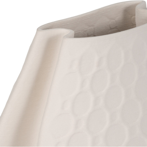 Vaso in Porcellana Texturizzata, Vaso Moderno Stampato in 3D per Soggiorno e Arredamento Casa - Product Image 4