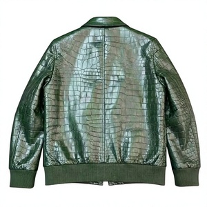 Chaquetas Personalizadas para Hombre, de Invierno, de Piel de Oveja Genuina, Delgadas, con Cierre Completo, Transpirables, Impermeables, Resistentes al Viento, Estilo Vintage, Ecológicas - Product Image 3