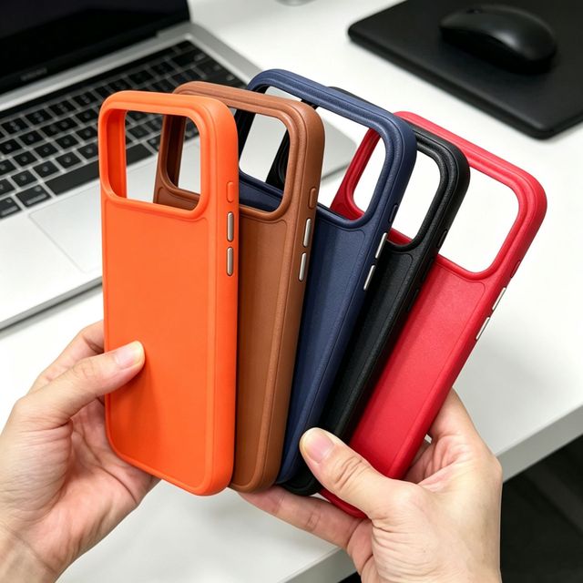 Slim Fit Mobile Phone Cover for iPhone 18 Pro TPU+PC Hybrid Non-Slip Textured Grip Mobile Cases for iPhone 18 Pro Max