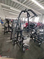 Machine de musculation dorsale circulaire Super Lat Pulldown avec mouvement d'arc naturel pour une étirement et une contraction des latérales dorsales améliorés
