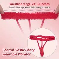 Fernbedienbarer Vibrator für Erwachsene, tragbarer Tanga-Vibrator, Klitorisstimulation, Silikon-Vibrationshöschen, Rose Vibratoren, Sexspielzeug für Erwachsene