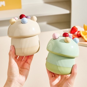 Ensemble de fourchettes à fruits créatives avec logo/couleur personnalisés, pot de rangement, fourchettes à dessert au style de dessin animé mignon pour la cuisine domestique - Product Image 6