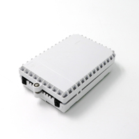 Caja de Distribución de Fibra Óptica de 8, 16, 32, 48 Puertos para Montaje en Pared con Divisores de Fibra PLC para Equipos de Fibra Óptica