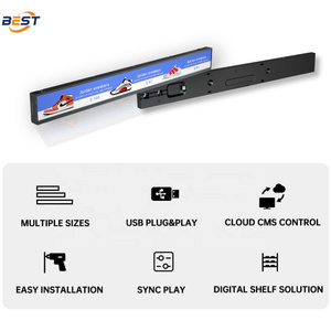 Stretch Bar <span class=keywords><strong>LCD</strong></span> hiển thị cảm ứng điện dung màn hình độ phân giải cao signage cho tự phục vụ kinh doanh & giáo dục - Product Image 2