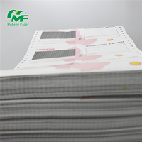 Diplicate Livraison Brochure Taxe Pro Forma de Copie D'impression Crédit Livre de Facture de Reçu Épingler Mailer Pour Banque Facture Sac