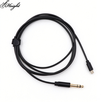 Kabel Audio USB C ke 6.35mm DAC Kabel Audio Digital untuk Alat Musik 2M dengan Casing Aluminium Alloy Pabrik