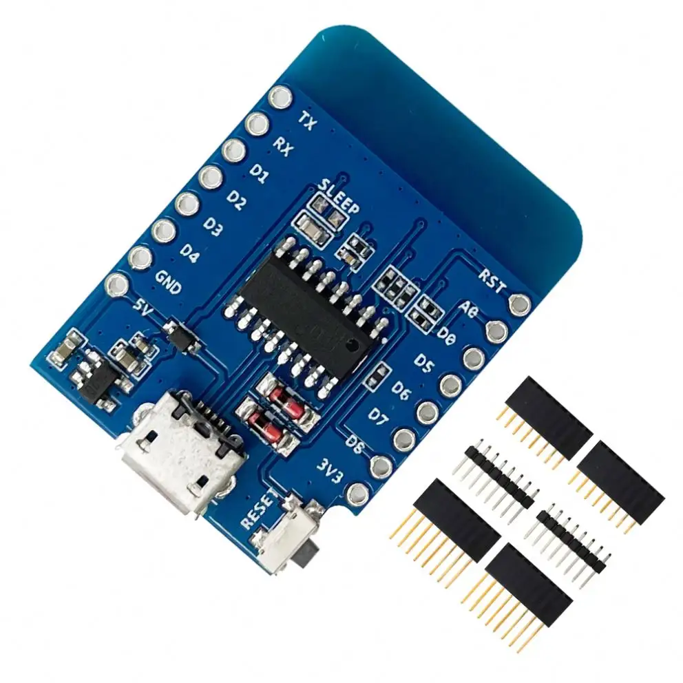Factory direct sales D1Mini ESP8266 12F Development Board NodeMCU WIFI Module IOT Lua CH340 serial port for WEMOS for arduino