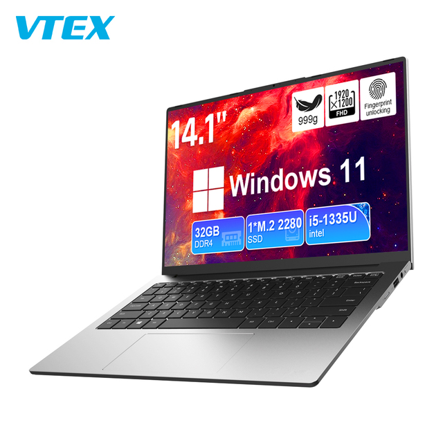 14.1 Inch Gaming Ultra Light 999G Weight Core I3 I5 I7 13Th 12Th Business Office Notebook Gamer Pc Portable Laptop Computer