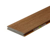 Planches de terrasse composites en bois et plastique durables Planches de terrasse solides WPC recyclables