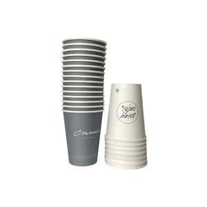 Customized Printed logo Paper Cup, Thickened Disposable Paper Cup, Coffee Cup with Cover Fro Home,office, Hotel