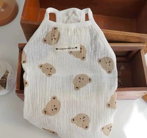 Gilet d'été sans manches en gaze pour chats et chiens – Mignon, anti-chute de poils, protection solaire – Vêtements pour animaux de compagnie - Product Image 3