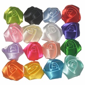 <span class=keywords><strong>40</strong></span> colores precio bajo al por mayor clásico tridimensional Rosa flor puede ser utilizado para tocado ropa con flores - Product Image 2