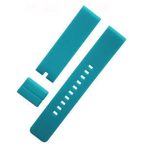 Bracelet en <span class=keywords><strong>caoutchouc</strong></span> Silicone pour montre, 16 18 20 22 24mm, Design personnalisé, libération rapide, pour bracelet, en usine - Product Image 4