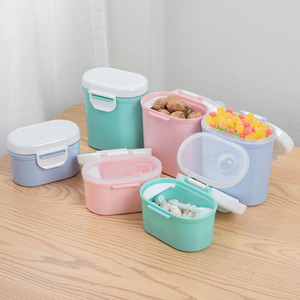 Conveniente modello animale <span class=keywords><strong>in</strong></span> plastica <span class=keywords><strong>latte</strong></span> <span class=keywords><strong>in</strong></span> <span class=keywords><strong>polvere</strong></span> scatola di stoccaggio uso indipendente <span class=keywords><strong>per</strong></span> uso alimentare contenitore Snack <span class=keywords><strong>per</strong></span> <span class=keywords><strong>neonati</strong></span> - Product Image 2