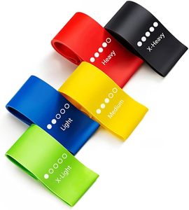 Set de 5 Bandas Elásticas de Resistencia para Glúteos, Círculo de Cadera, Mini Bandas de Resistencia para Ejercicio en Casa, para Mujeres - Product Image 5