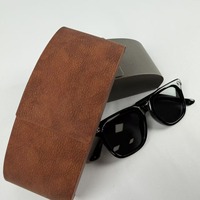 Nouvel Arrivage SG311 Étui à Lunettes Fait Main en PU Couleur Personnalisée pour Présentation de Lunettes Fabricant